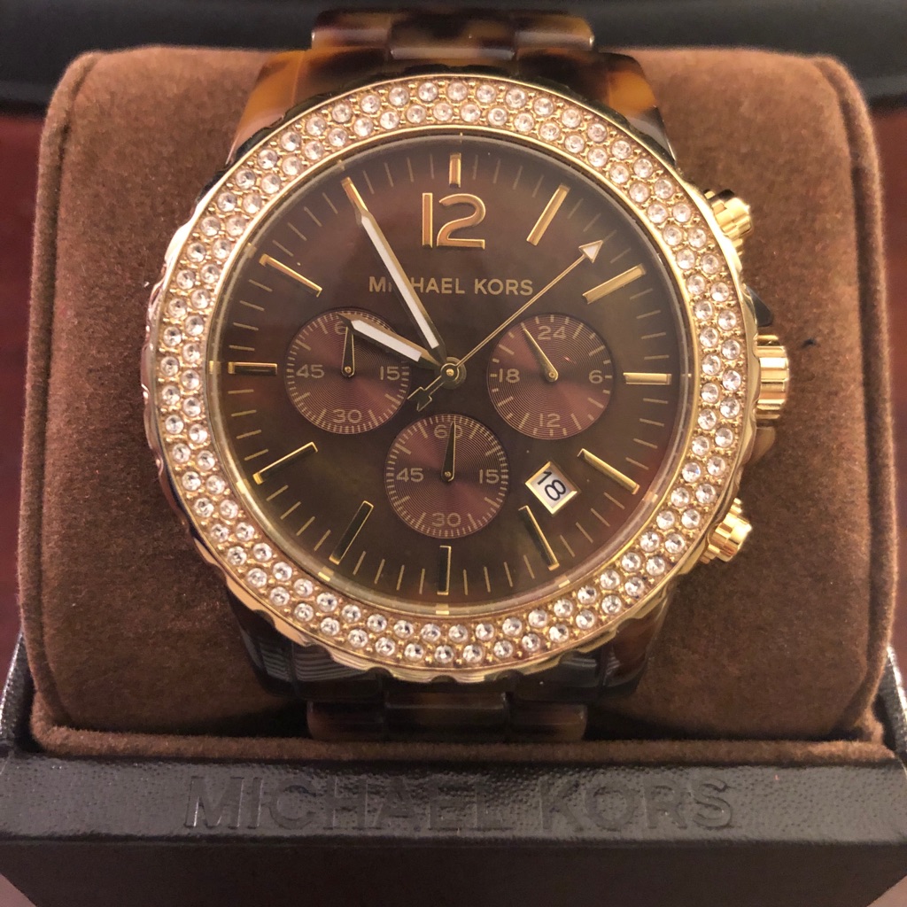 Michael Kors Tortoiseshell Watch